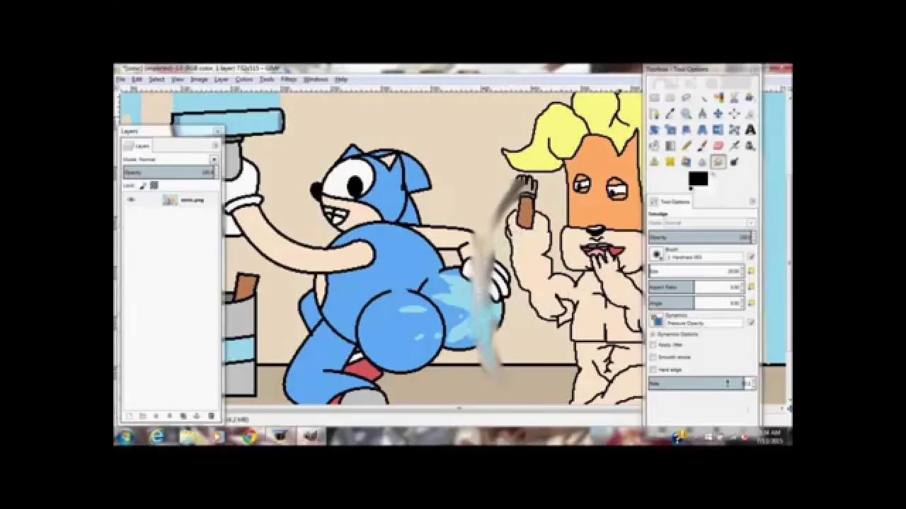 Watch me paint a Bardonic pic "Wall Painters"